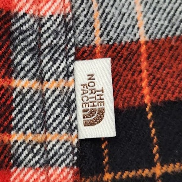 North Face Men's Long Sleeve Flannel Button-Down Shirt Size Large - Picture 4 of 5